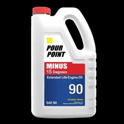 Pour Point Minus 15 Degrees Extended Life Engine Oil SAE 90 Viscosity Grade Suitable for Industrial and Commercial Engine
