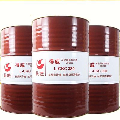 Good price 200L Dewei L-CKC 220 320 Industrial Closed Gear Oil Sinopec Lubricant online