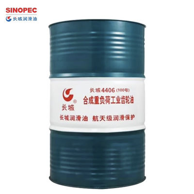 Good price Sinopec 4406 Synthetic Heavy-Duty Industrial Gear Oil Great Wall Lubricants online