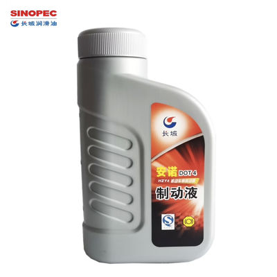 Good price Sinopec DOT4 Synthetic Brake Fluid In Motor Vehicle Hydraulic Braking Systems online