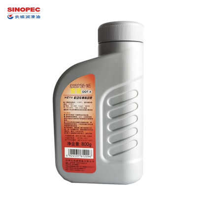 Good price DOT4 Synthetic Brake Fluid 800G Sinopec Synthetic Lubricants online