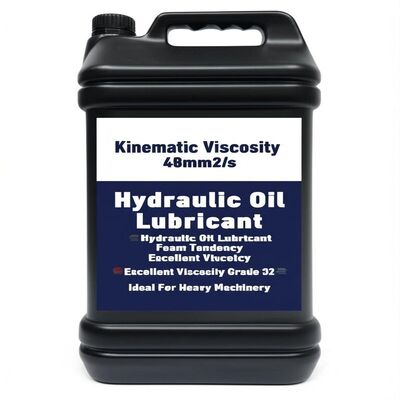 quality Kinematic Viscosity 48mm2s Hydraulic Oil Lubricant Foam Tendency Excellent Viscosity Grade 32 Ideal For Heavy Machinery factory